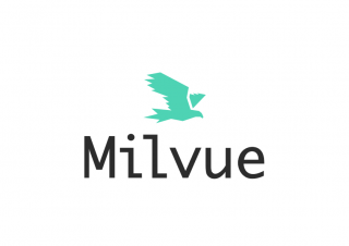 Milvue logo.